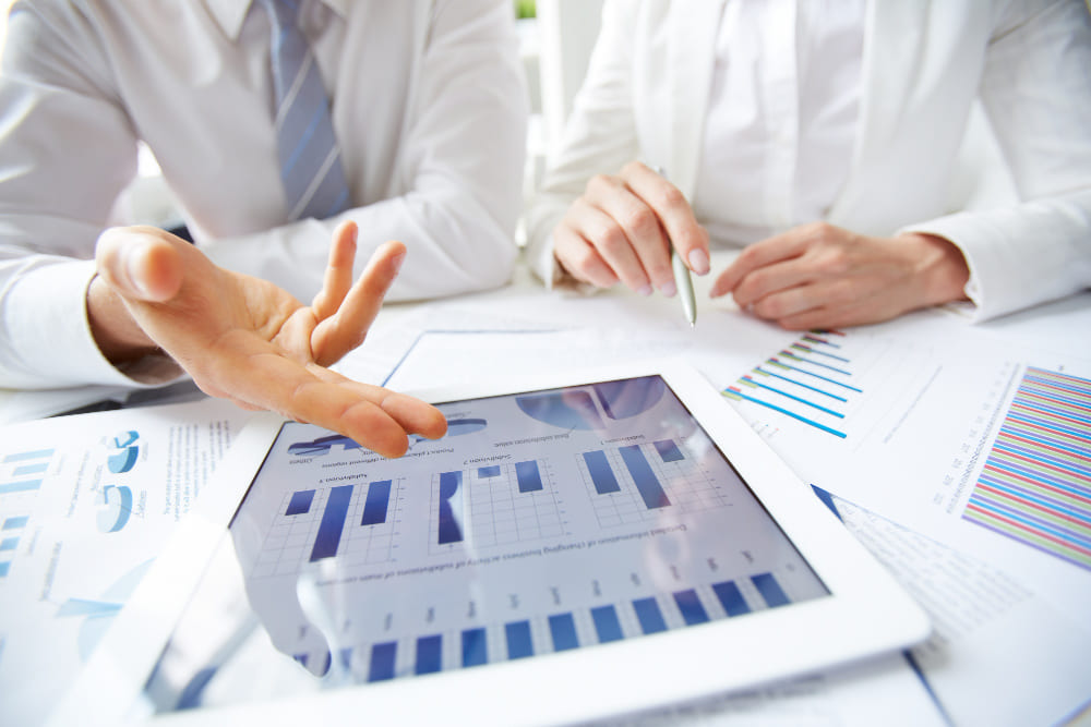 Chart showing long-term market behaviour